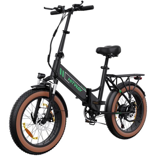 HITWAY BK20 e bike električno kolo 20" debelo zložljivo e-kolo, 250W/48V/10,4Ah baterija, 35-90km, terensko gorsko kolo s 7 prestavami, mestno e-kolo za moške in ženske,zložljivo električno, (21328038) Cene