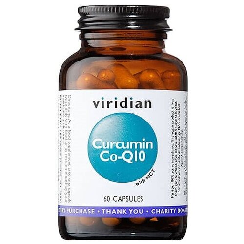 Viridian Nutrition Kurkumin Co-Q10 (60 kapsul) Cene