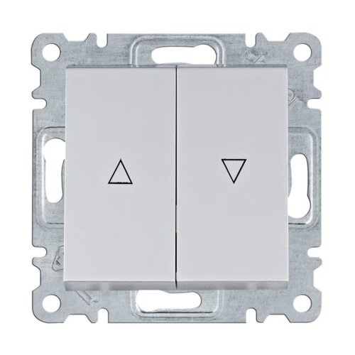 HAGER Prekidač za žaluzine 1P 10A WL0312 sivi Slike