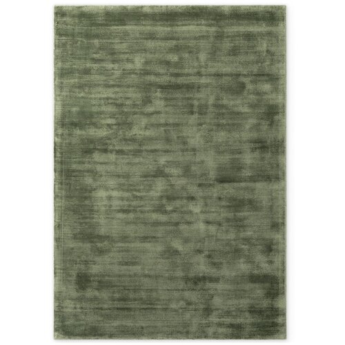 Vikosa Zelena ročno tkana viskozna preproga 200x300 cm Noemi – Cene