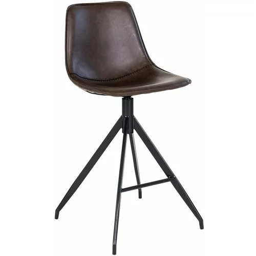 House Nordic Temno rjavi barski stoli v kompletu 2 ks 84 cm Monaco –