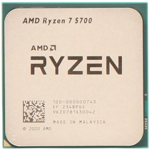  CPU AM4 AMD Ryzen 7 5700 8C/16T, 3.70-4.60GHz 100-000000743 Tray Cene