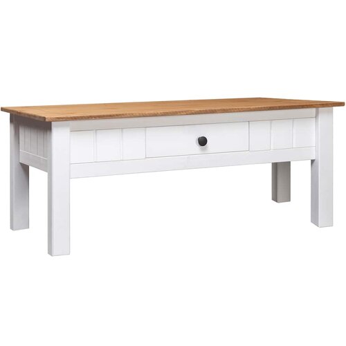  Stolić za kavu od borovine bijeli 100x60x43,5 cm asortiman Panama Cijene