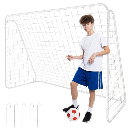 Metalni nogometni gol, 213 &times; 150 &times; 90 cm + Mreža Cijene