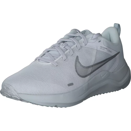 Nike Tenisice za trčanje 'Downshifter 12' svijetlosiva / tamo siva / bijela