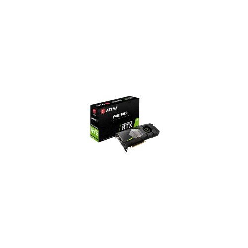 MSI RTX 2070 AERO 8G, GeForce RTX 2070, 8GB/256bit GDDR6, HDMI/3xDP/USB Type-C, cooling grafička kartica Slike