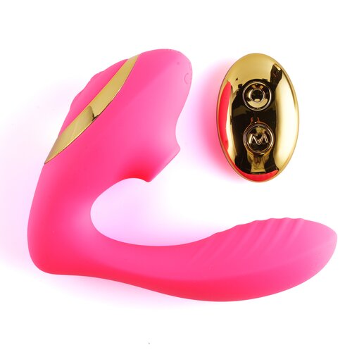 Tracy's Dog OG Pro 2 Clitoral Sucking Vibrator Rose Red Cene