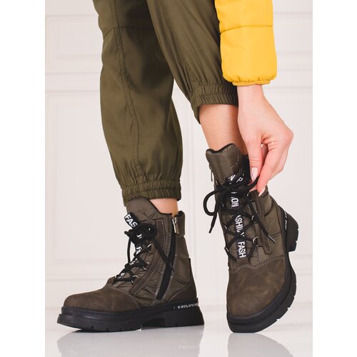 SHELOVET Women&amp;#039;s snow boots lace-up Slike