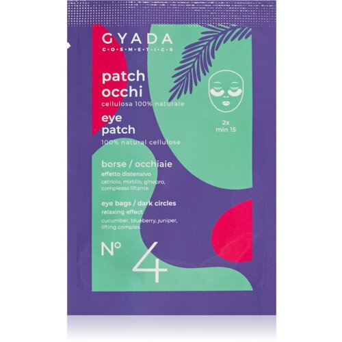 GYADA Cosmetics Razbremenitvena celulozna maska za oči Št.4 Cene
