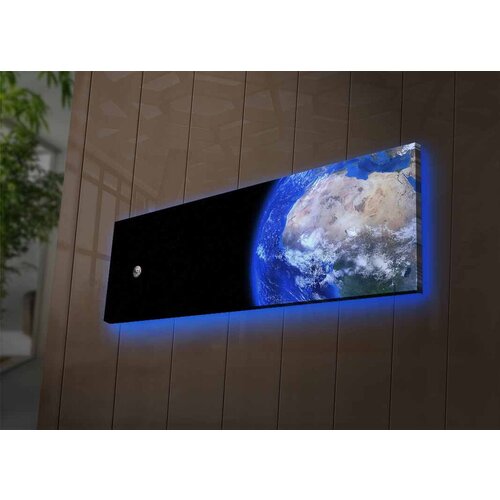 Wallity dekorativna LED slika 3090NASA-004, 30x90cm Cene
