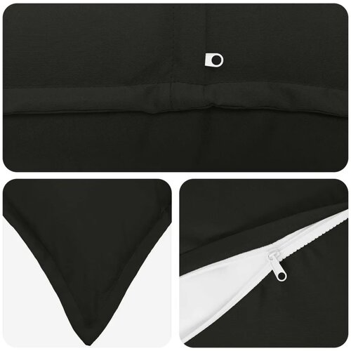 Jastuk s jastukom HOUTEN 6 kom. Crna Poliester - Crna 35 x 35 cm 6 Slike