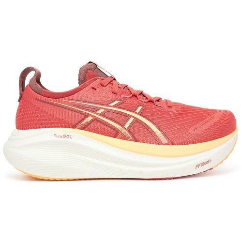 Asics Tenisice za trčanje &amp;#039;GEL-NIMBUS 27&amp;#039; moka smeđa / svijetlonarančasta / malina Slike