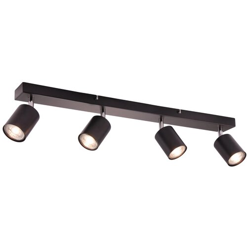 Brilliant led-stropni reflektor taio 4-plamenski črn 69,5 cm Cene