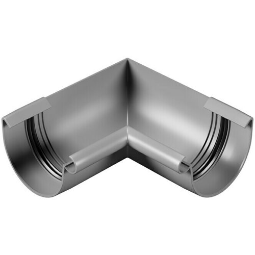 Marley Kutni oluk (Nazivni promjer: 125 mm, Unutarnji kut, Plastika, Sive boje) Slike