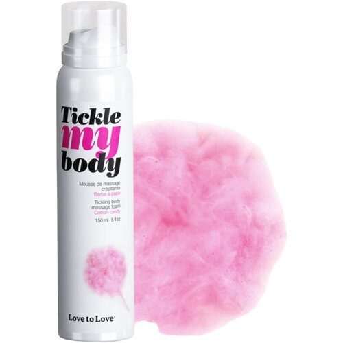 Tickle My Body Ščemenje mojega telesa - masažna pena - sladkorna bomba (150ml) Cene