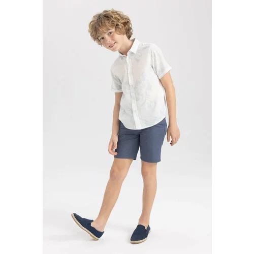 DEFACTO Boy Short Sleeve T-Shirt Shorts 2-Pack Set