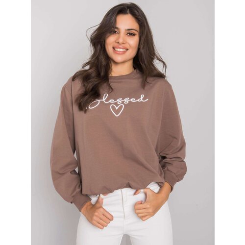 RUE PARIS Sweatshirt-RV-BL-7212.23P-brown Cene