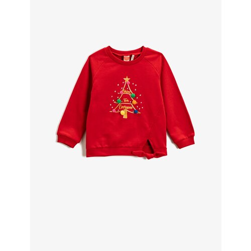 Koton Sweatshirt - Red - Regular fit Cene