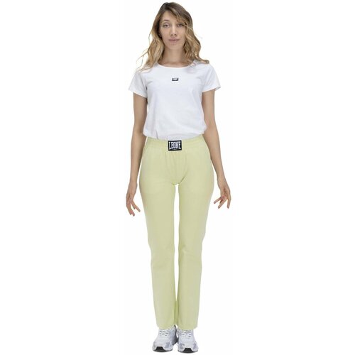 Leone 1947 Hlače Woman Sweatpants Silence Work Rumena Slike