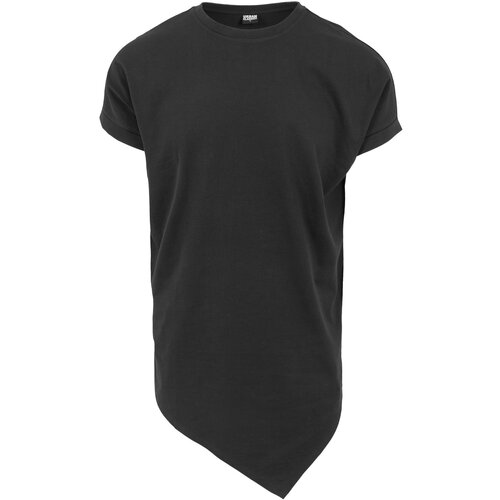 UC Men Asymmetrical long black t-shirt Slike