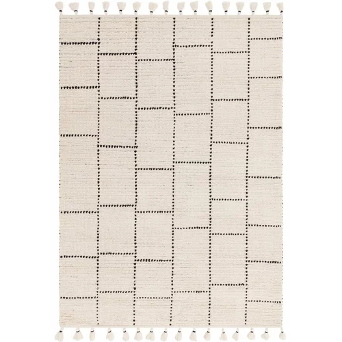 Asiatic Carpets Bež volnena preproga 290x200 cm Nepal -