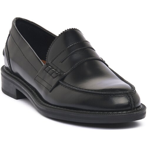 Frau Mokasini NERO BRUSH Črna Slike