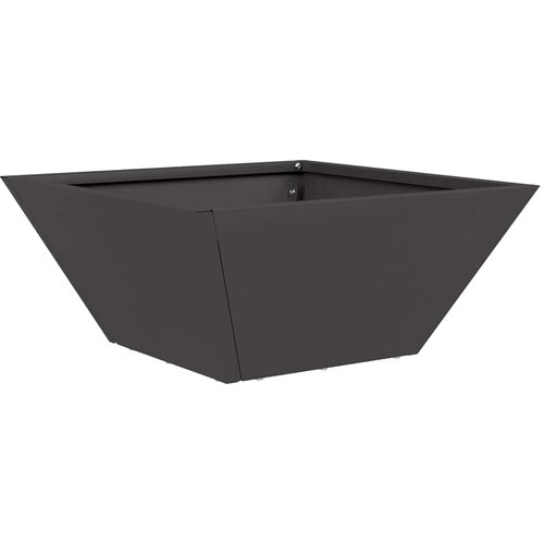  Vrtna saksija 5 pcs Crna 35 x 35 x 15 cm Čelična vrata Slike