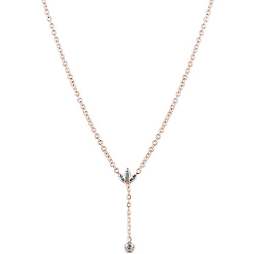 Vuch Krystel Rose Gold Necklace Slike