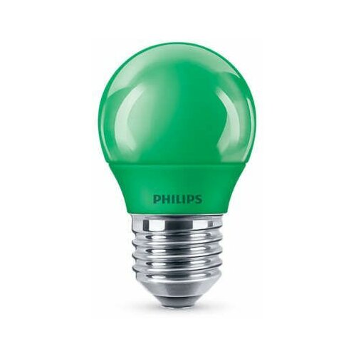 Philips LED sijalica 3.1w(25w) p45 e27 zelena 1pf/6, 929001394258, ( 19858 ) Slike