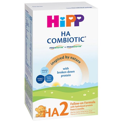 Hipp mleko HA2 Combiotic 350g, 6-12m Slike