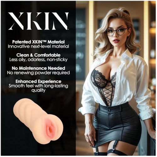 XKIN Teacher Ms Jenny - realistična umjetna vagina masturbator (naturalna) Slike