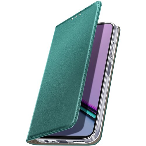 AVIZAR Folio etui za Realme Note 60 z držalom za kartice in funkcijo stojala za video, Temno zelena, (5000189591) Cene