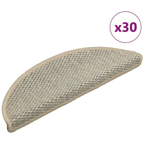  Samoljepljivi otirači za stube 30 kom 56x17x3 cm svjetlosivi Cijene