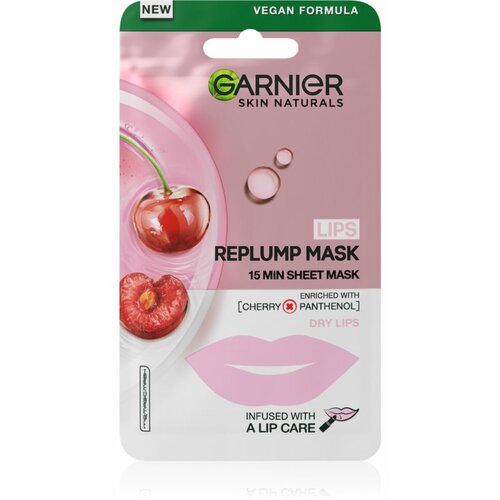 Garnier skin Active Cheerry maska za usne 5g DEDAN5D Cene