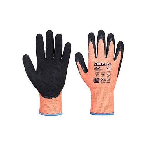 PORTWEST Rukavice A646 Cut winter/ narandžasta/crna Cene