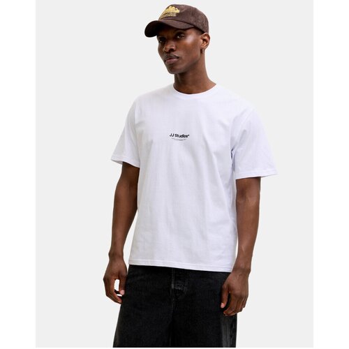Jack &amp;amp; Jones Majice s kratkimi rokavi 12278787 SOHO Bela Slike
