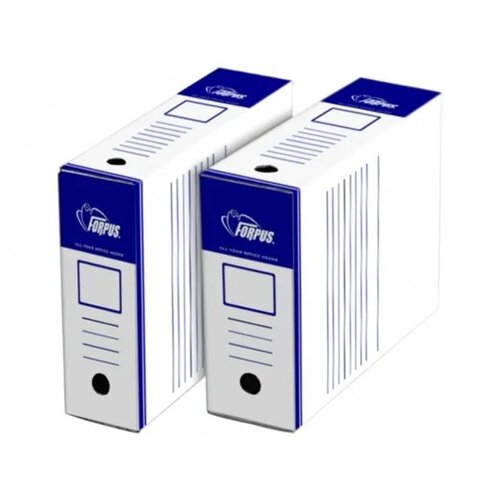 Forpus Arhivska škatla A4/150 mm, modro bela Cene