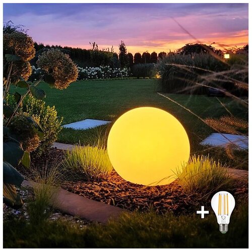  LED spoljna lampa GLOBO 1xE27/9W/230V prečnik 30 cm IP44 Cene