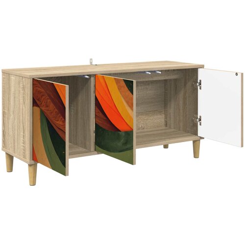  ormar BONN 102 x 33 x 50 cm Sonoma Konstruirano drvo Slike