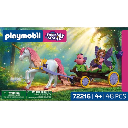 Playmobil 72216 - Kočija s samorogom - 1 k. Slike