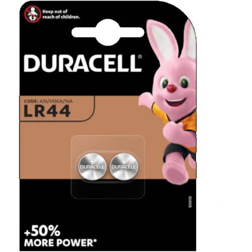 Duracell baterija alkalna LR44 hsdc (pak 2 kom) Cene