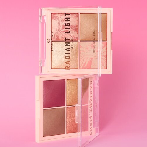 Essence Radiant Light paleta osvetljevalcev in rdečil odtenek Signature Light 11 g Slike
