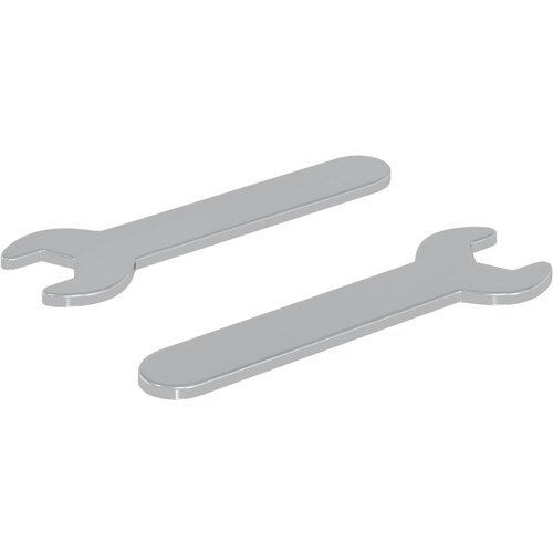  Odvijač 2 pcs Srebrno 10 mm Željezo Slike