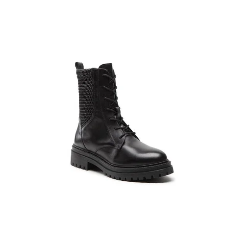 Geox Škornji D Iridea N D26HRN 0436W C9999 Črna