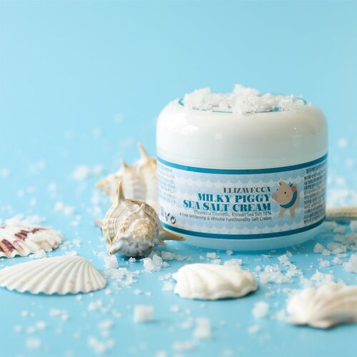 Elizavecca Milky Piggy Sea Salt Cream za&amp;scaron;titna hidratantna krema s obnavljajućim učinkom 100 ml Slike