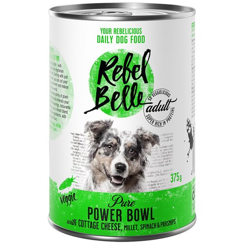  Varčno pakiranje Rebel Belle 12 x 375 g Pure Power Bowl - veggie Cijene