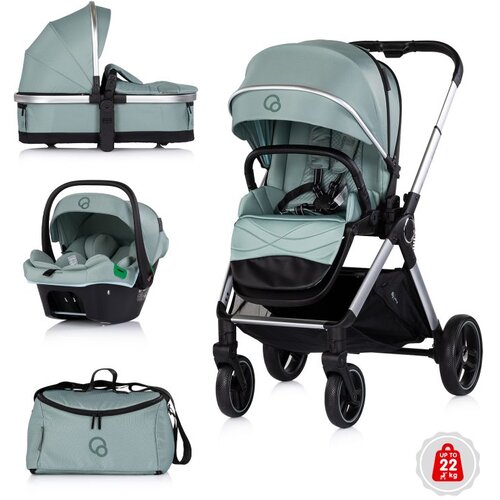Chipolino dječja kolica Euphoria 3u1 Matcha Slike
