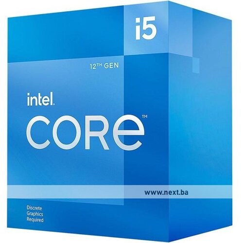 Intel Core i5-12400F 2.5GHz18MB L3 LGA1700 BOXAlder Lake,bez grafike Cijene