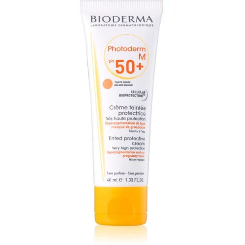 Bioderma Photoderm M zaštitna krema za toniranje za lice SPF 50+ nijansa Golden 40 ml