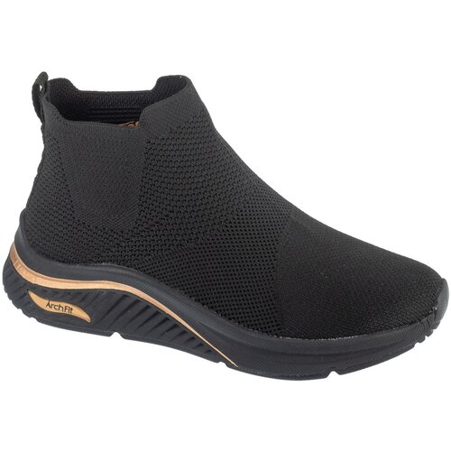 Skechers Fitnes / Trening Arch Fit S-Miles - Sock Walk Črna Slike